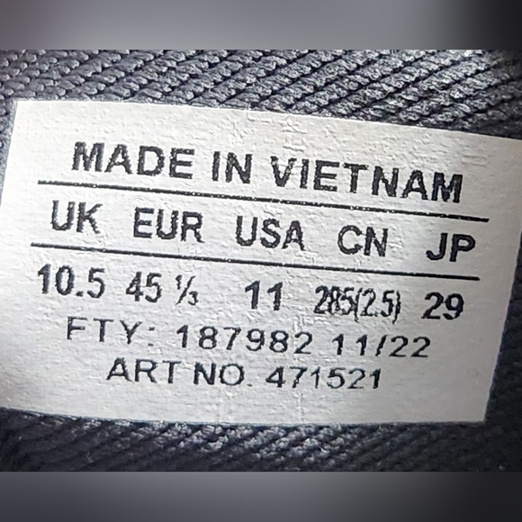 Salomon Outpulse Waterproof Trail Run Shoes Hiking Black Gray Mens Size 11 - Picture 9 of 9